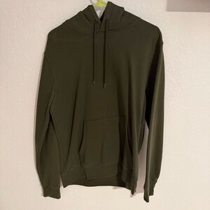 Divided Dark Green Men's Hoodie